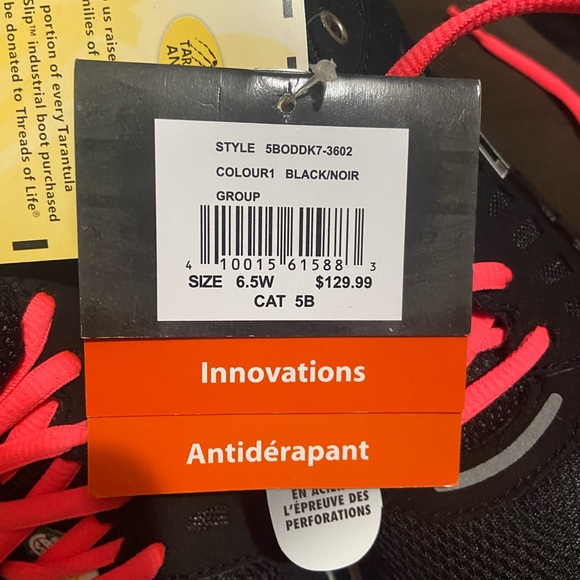 Steel toe work shoes - Picture 2 of 2